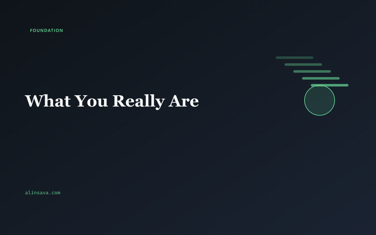 What You Really Are